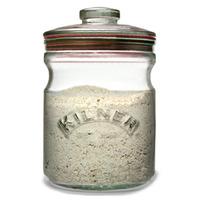 Kilner Push Top Glass Storage Jar 1ltr (Case of 12)