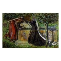 King Arthur\'s Tomb By Dante Gabriel Rossetti