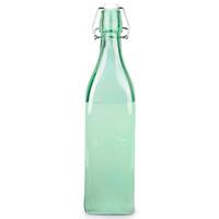 Kilner Clip Top Bottle Green 1ltr (Case of 12)