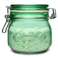 Kilner Round Clip Top Jar Green 0.5ltr (Single)