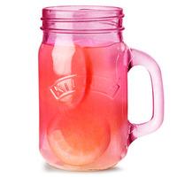 Kilner Handled Drinking Jar Pink 14oz / 400ml (Case of 12)