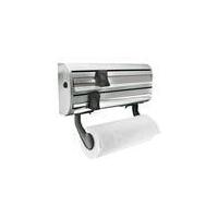 Kitchen roll holder, stainless steel, 37.5 x 18 x 6.5 cm Leifheit