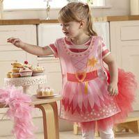 kids fairy princess apron peva