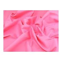 Kingston Plain Stretch Cotton Dress Fabric Candy Pink