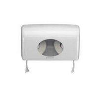 Kimberly-Clark Aquarius Compact Toilet Roll Dispenser for Small Rolls (White)