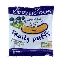 Kiddylicious 12 Month Fruity Puffs Blueberry