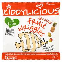 Kiddylicious 12 Month Fruit Wriggles Tropical