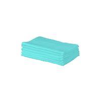 Kiddies Kingdom Deluxe 6 Pack Muslin Squares-Turquoise