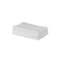 Kiddies Kingdom Deluxe 6 Pack Muslin Squares-White