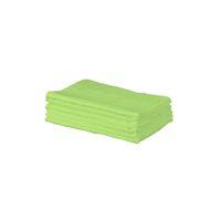 kiddies kingdom deluxe 6 pack muslin squares green