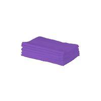 kiddies kingdom deluxe 6 pack muslin squares purple