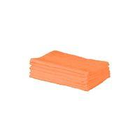 Kiddies Kingdom Deluxe 6 Pack Muslin Squares-Orange