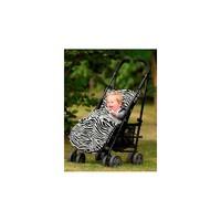 Kiddies Kingdom Deluxe Universal Pushchair Footmuff-Zebra Print