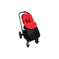 Kiddies Kingdom Deluxe Showerproof Pushchair Footmuff-Red