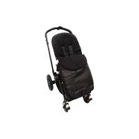 kiddies kingdom deluxe showerproof pushchair footmuff black