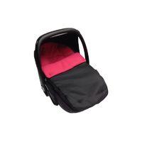 kiddies kingdom deluxe showerproof carseat footmuff cerise