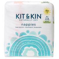Kit & Kin Eco Disposable Nappies - Mini - Size 1 - Pack of 20