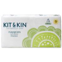 Kit & Kin Eco Disposable Nappies - Midi - Size 2 - Pack of 40