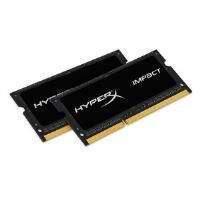 kingston hyperx impact 16gb 2x8gb memory kit 2133mhz ddr3l cl11 sodimm ...