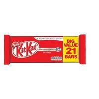 Kit Kat Chocolate Bars 2 Finger Bars Pack of 21 12173858