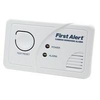 Kidde First Alert 85dB Carbon Monoxide Detector LED Alarm and Fittings