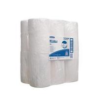 Kimberly-Clark Wypall Wiper on a Centrefeed Roll One Ply White Pack of