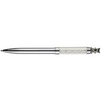 Kingsley Crystal Teddy Ball Pen Chrome