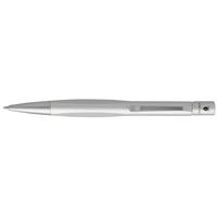 Kingsley Trapeze Matt Silver Ball Pen