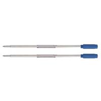 Kingsley Ball Pen Cross Type Refill Blue Pack of 2