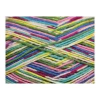 King Cole Zig Zag Sock Knitting Yarn 4 Ply 1249 Spring Meadow