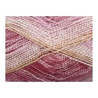 King Cole Shine Knitting Yarn DK 1798 Pink Fizz