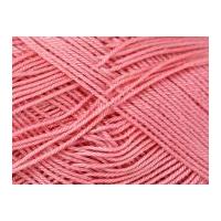 king cole giza cotton knitting yarn 4 ply 2196 coral