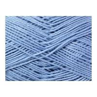 king cole giza cotton knitting yarn 4 ply 2198 bluebell