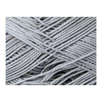 king cole giza cotton knitting yarn 4 ply 2249 argent