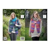 King Cole Ladies Waistcoats The Ultimate Knitting Pattern 3781 Super Chunky