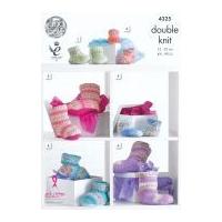 king cole family hug slipper boots drifter for baby knitting pattern 4 ...