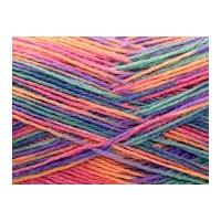 King Cole Zig Zag Sock Knitting Yarn 4 Ply 1245 Calypso