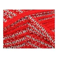 King Cole Krystal Glamour Scarf Knitting Yarn 453 Ruby