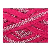 King Cole Krystal Glamour Scarf Knitting Yarn 454 Pink Fizz