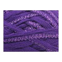 King Cole Krystal Glamour Scarf Knitting Yarn 455 Regal