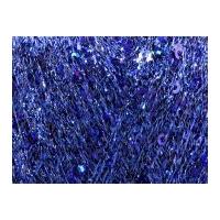 King Cole Cosmos Sequin Knitting Yarn Lace 1103 Sapphire