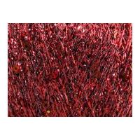 King Cole Cosmos Sequin Knitting Yarn Lace 1104 Ruby