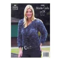 king cole ladies sweater waistcoat knitting pattern 2900