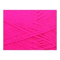 King Cole Big Value Neon Knitting Yarn DK 1317 Hot Pink