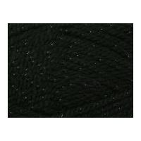 king cole glitz knitting yarn chunky 175 black