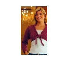 King Cole Ladies Bolero Shrugs Merino Knitting Pattern 2831 DK