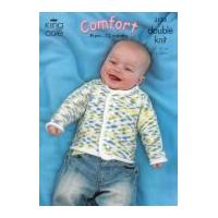 King Cole Baby Jackets & Bolero Comfort Knitting Pattern 3155 DK