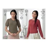 king cole ladies sweaters baby alpaca knitting pattern 4364 dk