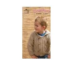 King Cole Childrens Jackets Comfort Knitting Pattern 3181 Chunky