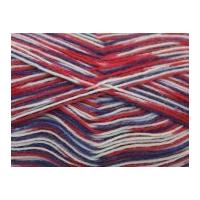 King Cole Zig Zag Sock Knitting Yarn 4 Ply 808 Jubilee